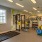 a gym with exercise equipment